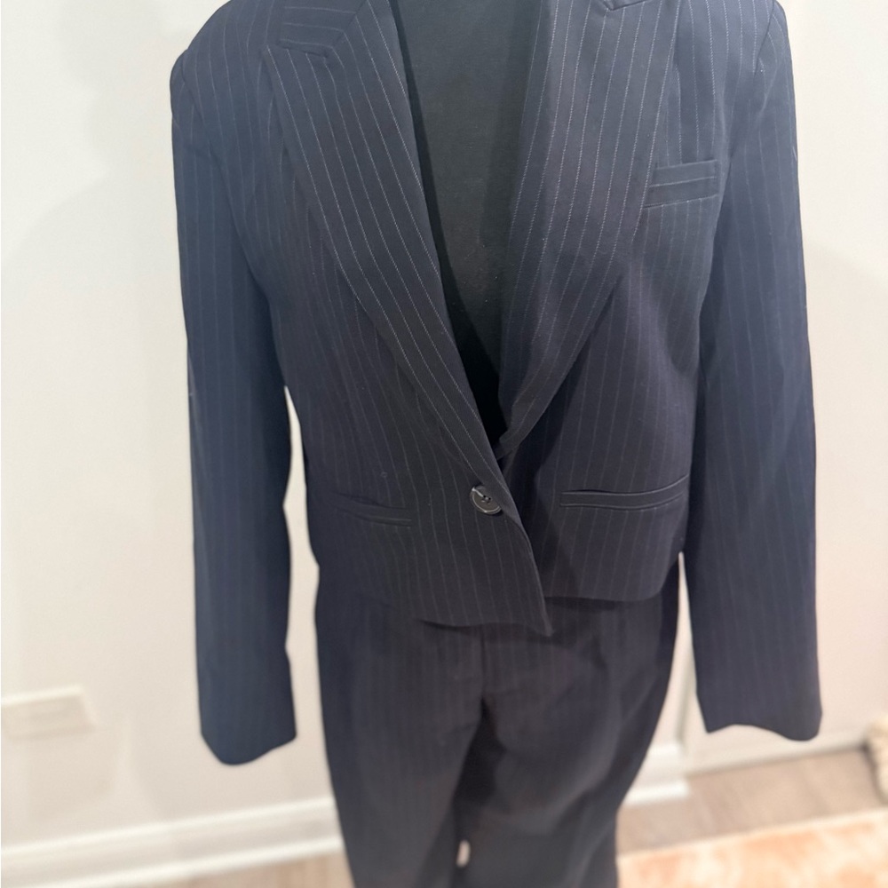 Reserved women Navy Pinstripe Two-Piece Suit